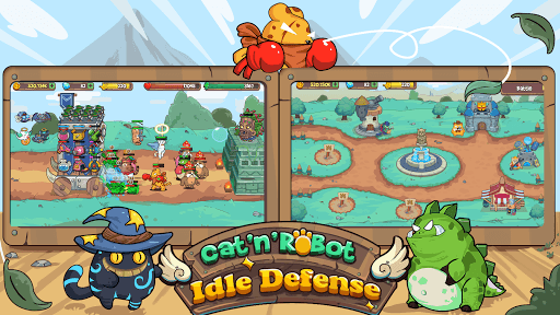 CatnRobot Idle TD: Battle Cat screenshot 12 - screenshot