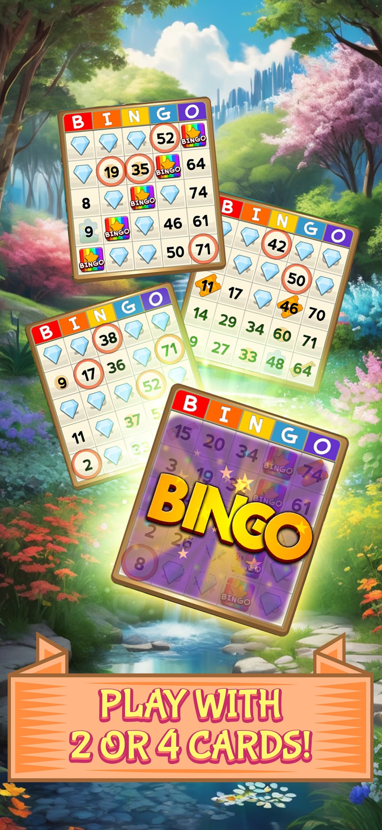 Bingo game Quest Summer Garden screenshot 2 - screenshot
