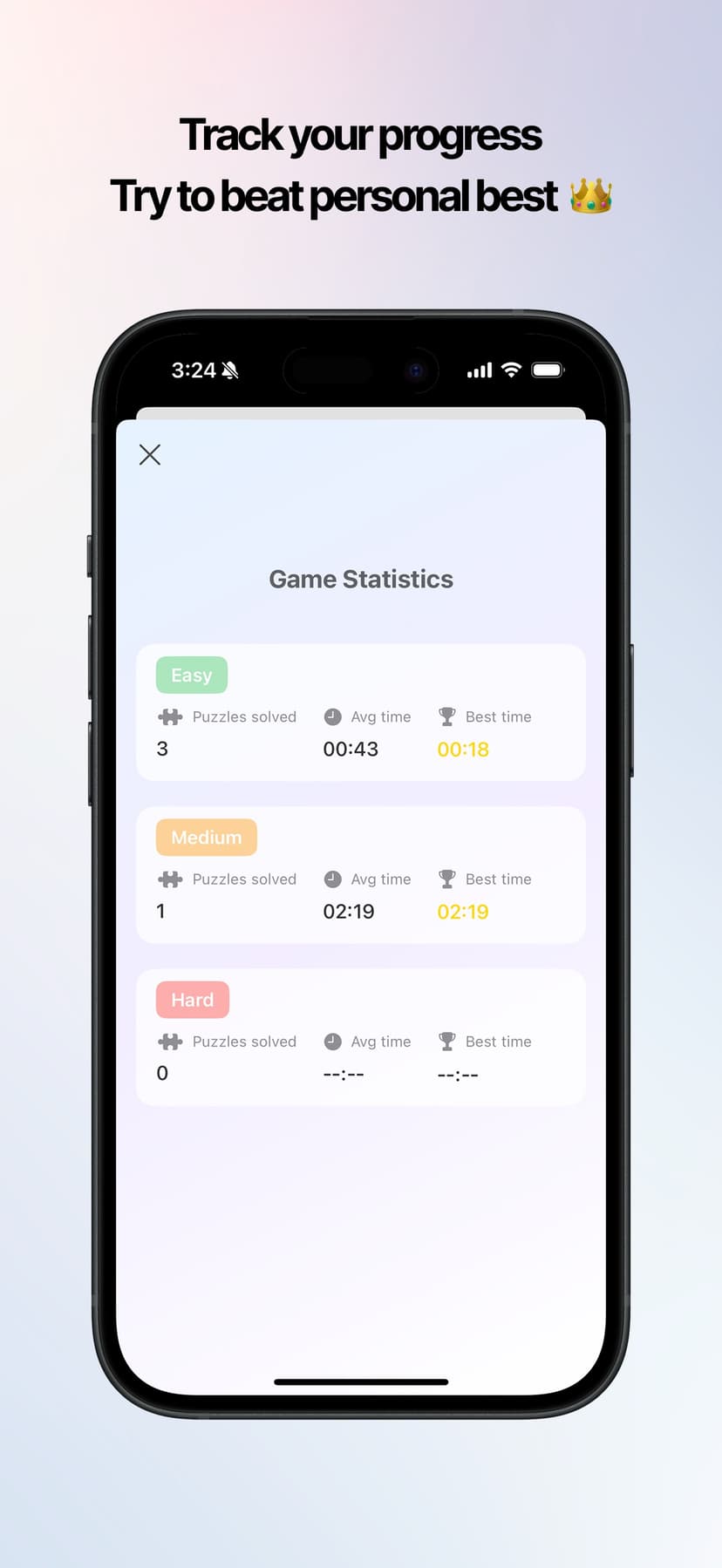 Crowns - Logic puzzle game screenshot 3 - screenshot