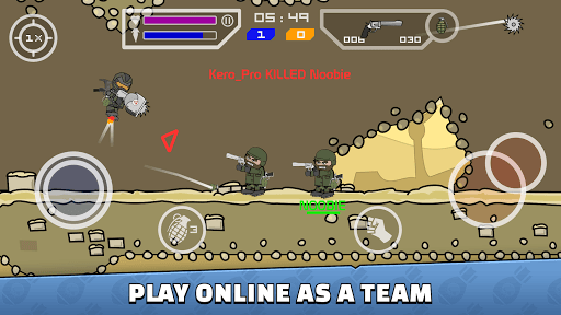 Mini Militia - War.io screenshot 1 - screenshot