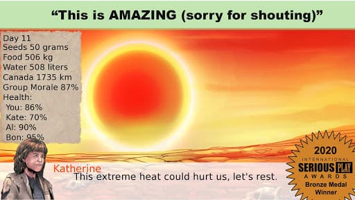 Climate Trail Game & eBook screenshot 1 - screenshot