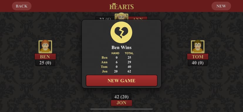 Hearts ∙ screenshot 7 - screenshot