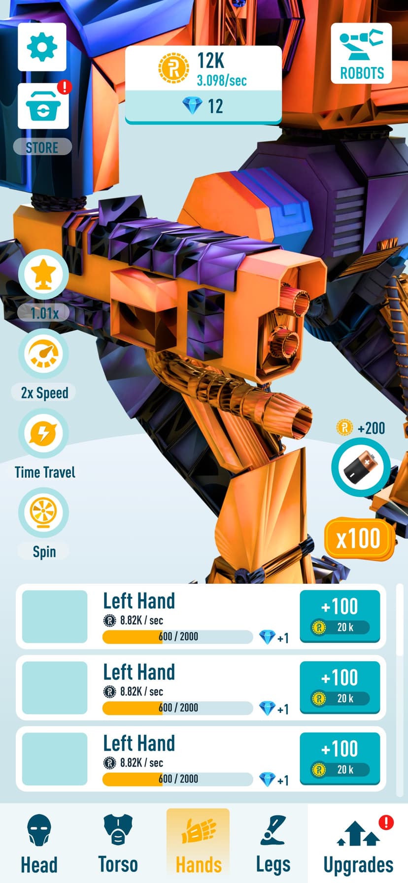 Idle Robots - Robo Clicker screenshot 3 - screenshot