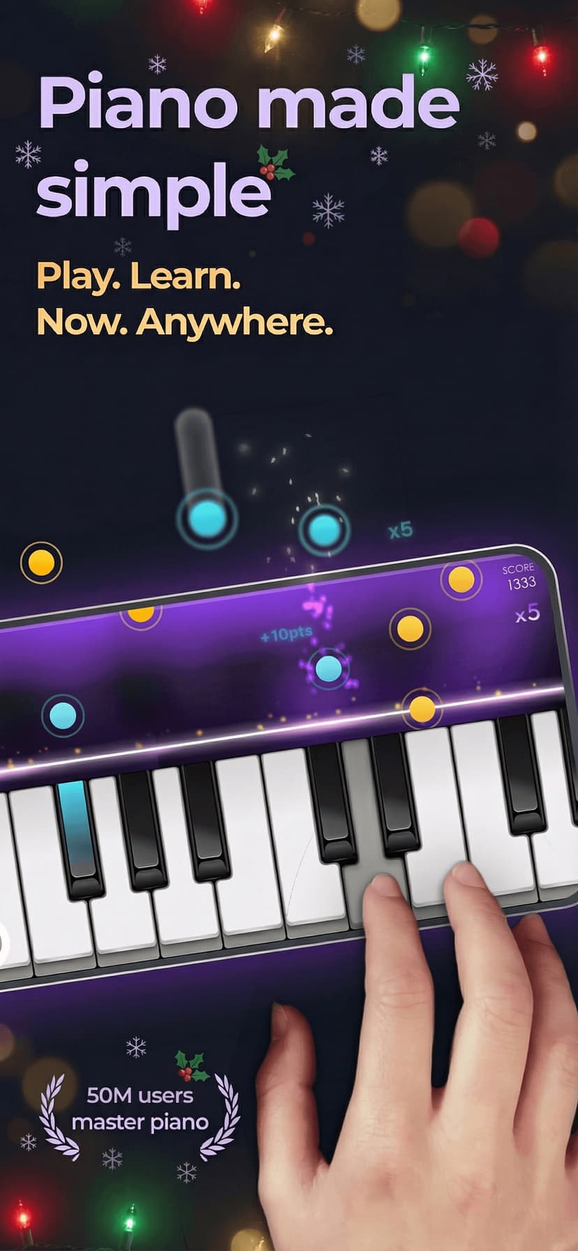 Piano - Keyboard Lesson & Game screenshot 1 - screenshot