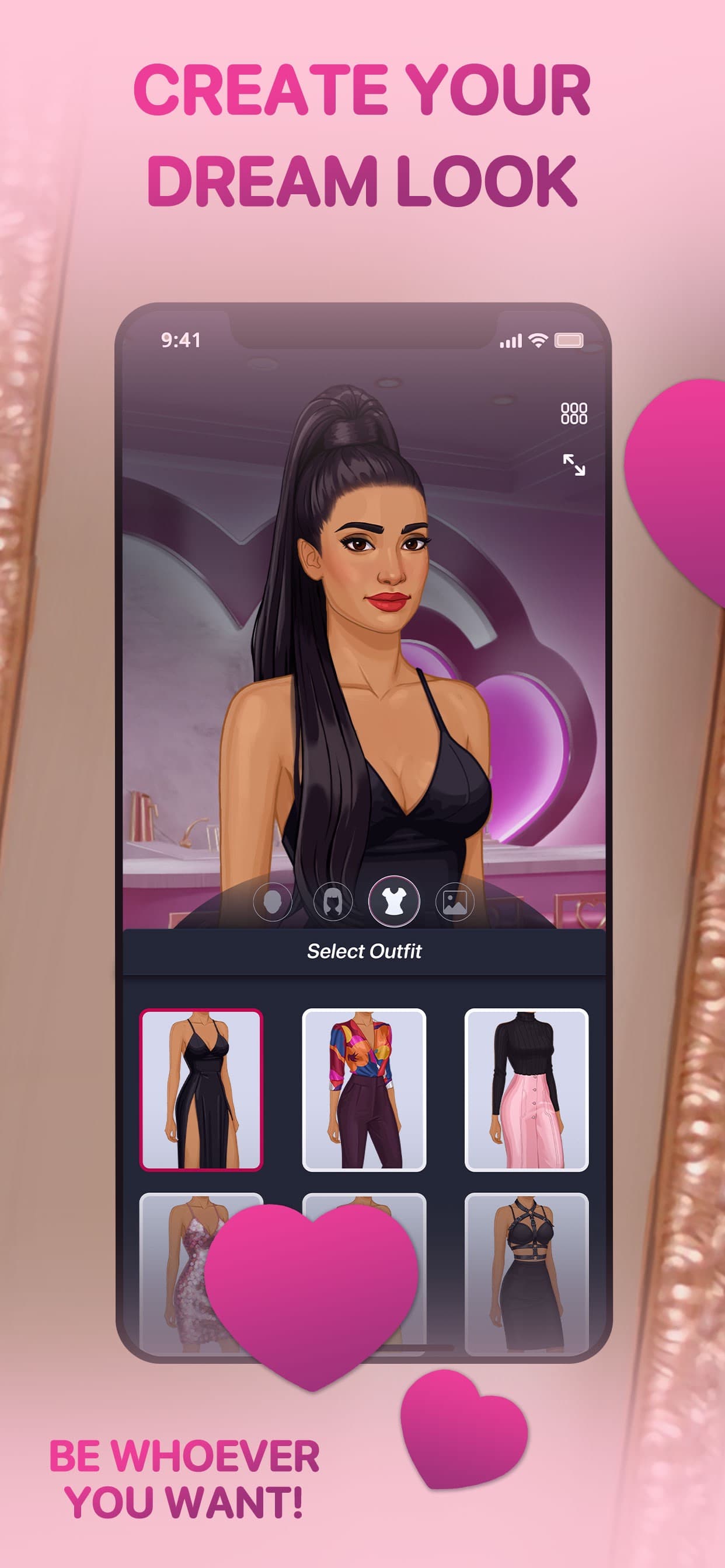 Winked: Choose, Flirt, Love screenshot 1 - screenshot