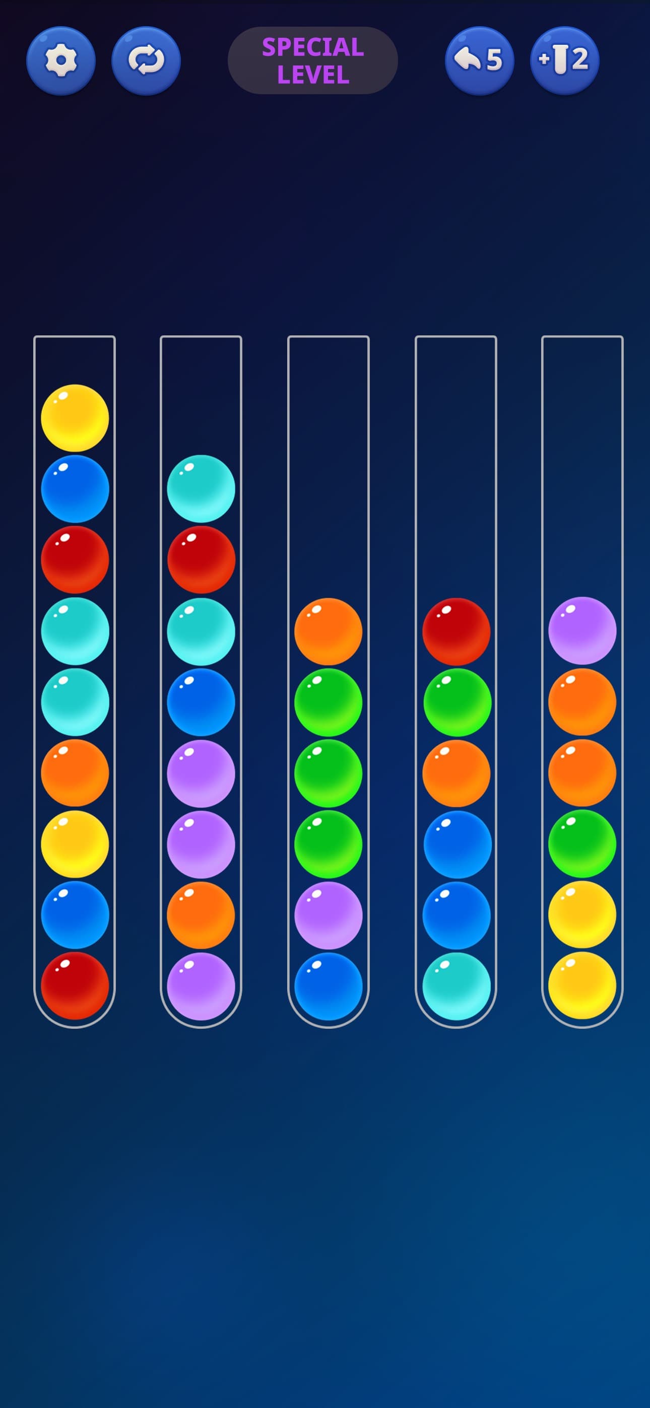 Ball Sort Puzzle: Color Bubble screenshot 2 - screenshot