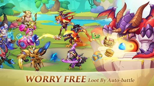 Idle Heroes screenshot 3 - screenshot