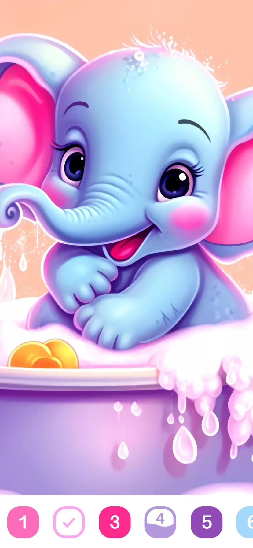 Cute Color - Color by Number screenshot 1 - screenshot