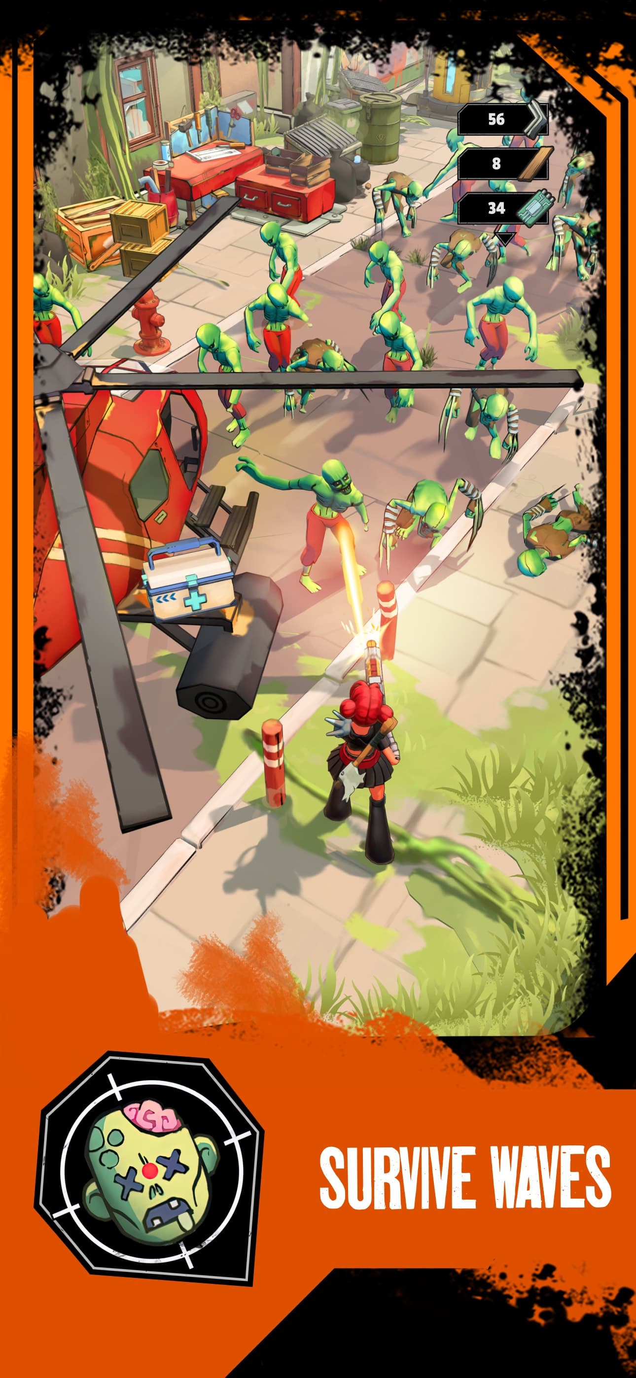Zombiepunk: Fight & Survive screenshot 3 - screenshot