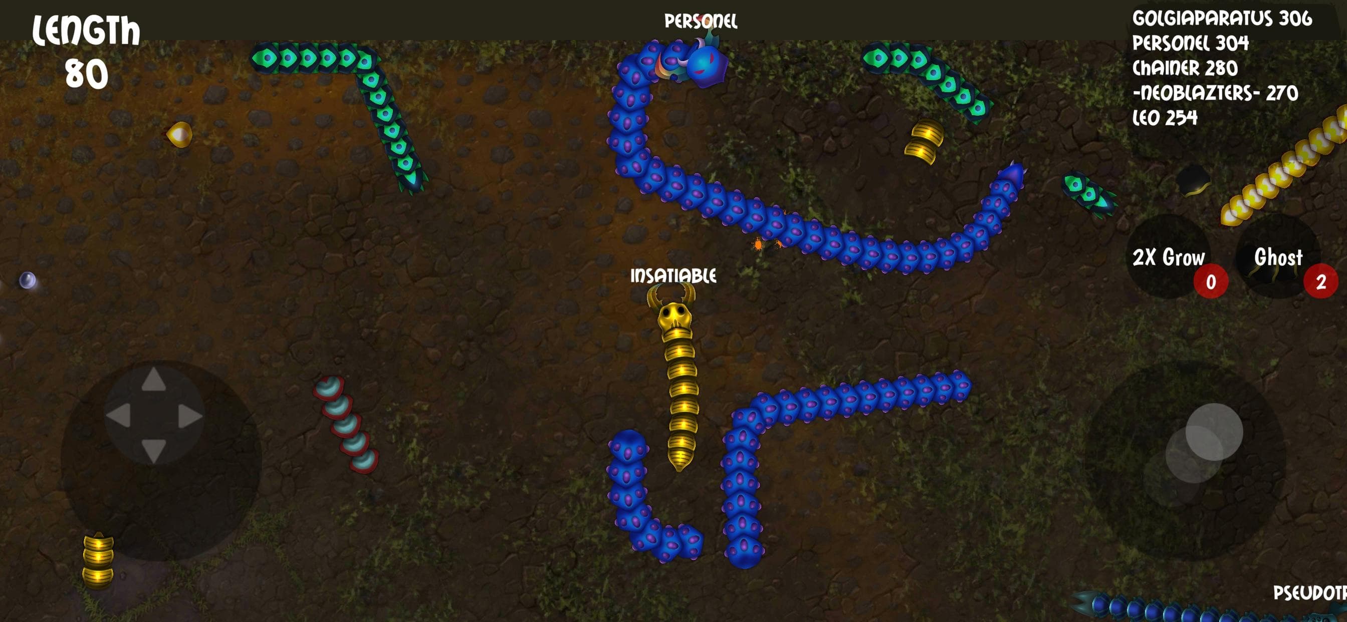 Insatiable.io - Snakes screenshot 5 - screenshot