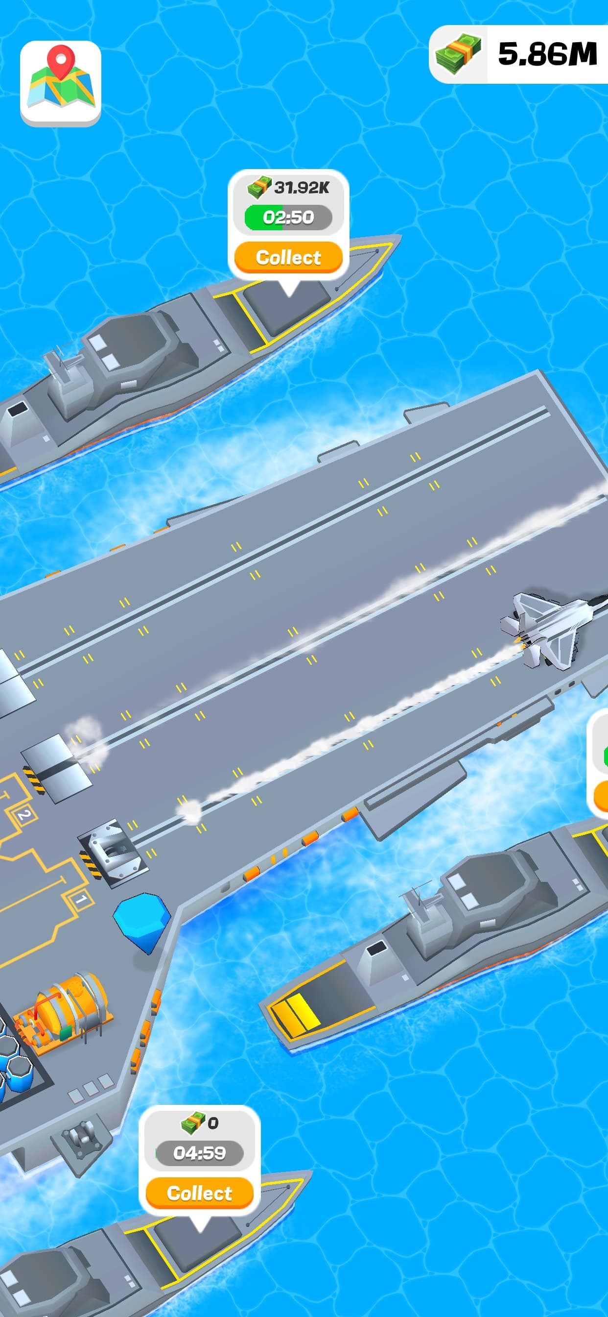 Idle Aircraft Carrier screenshot 3 - screenshot