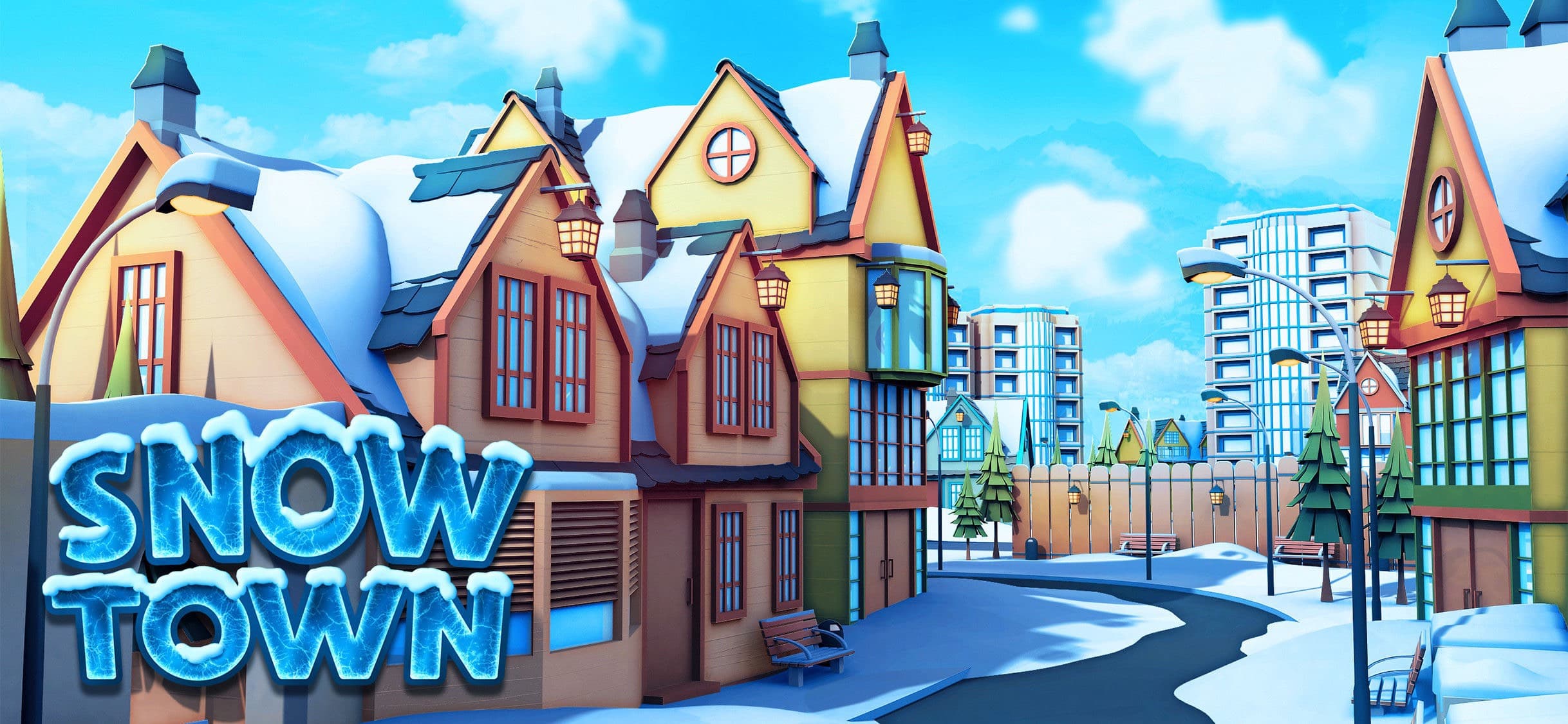 Snow Town - Ice Village World screenshot 1 - screenshot