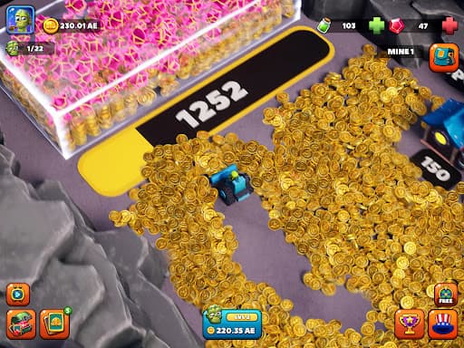 Idle Zombie Miner: Gold Tycoon screenshot 13 - screenshot