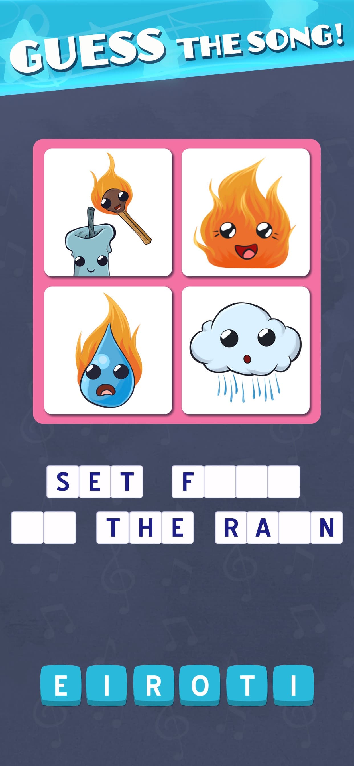 4 Pics 1 Song screenshot 1 - screenshot