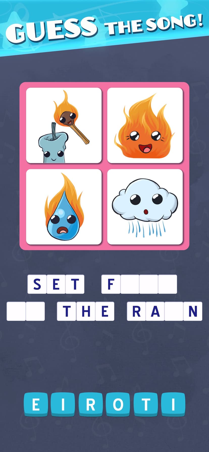 4 Pics 1 Song screenshot 1 - screenshot