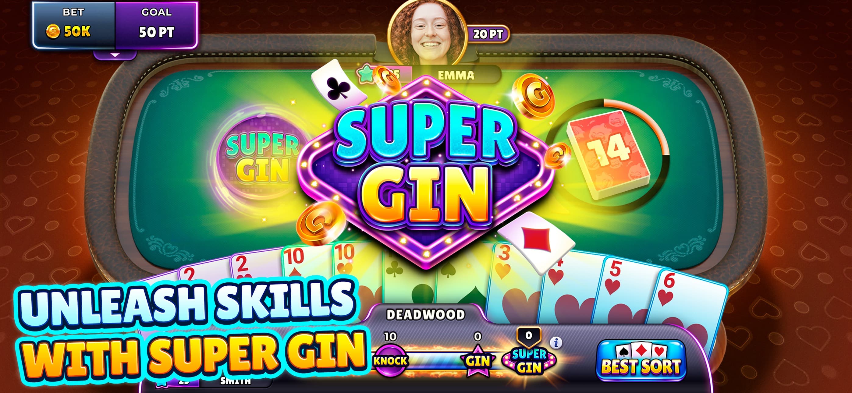 Gin Rummy Super: Fun Card Game screenshot 4 - screenshot