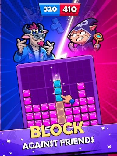 Block Heads: Duel puzzle games screenshot 7 - screenshot