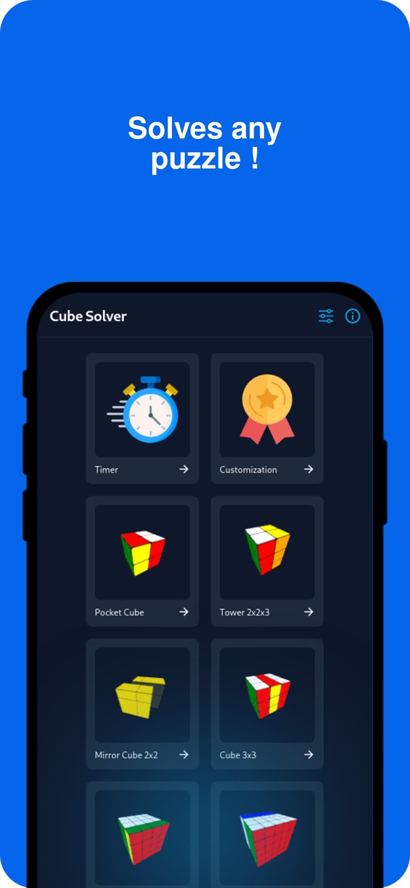 Cube Solver 3D screenshot 1 - screenshot