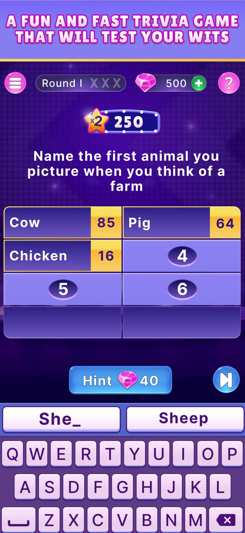 Fun Frenzy Trivia: Quiz Games! screenshot 1 - screenshot