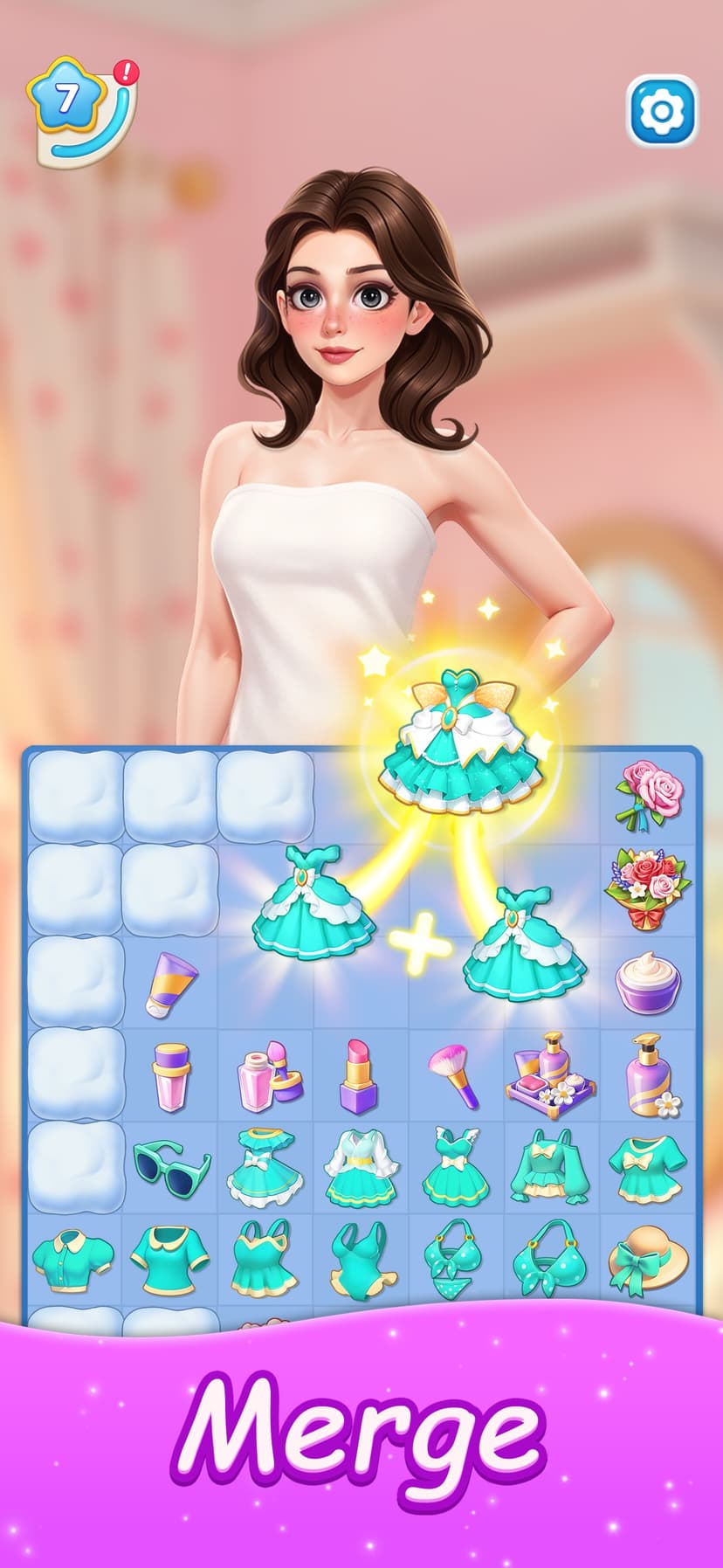 Merge Fashion: Romance Story screenshot 6 - screenshot