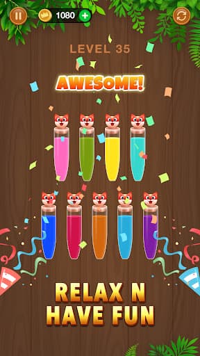 Sort Em All -- Water Puzzle screenshot 3 - screenshot