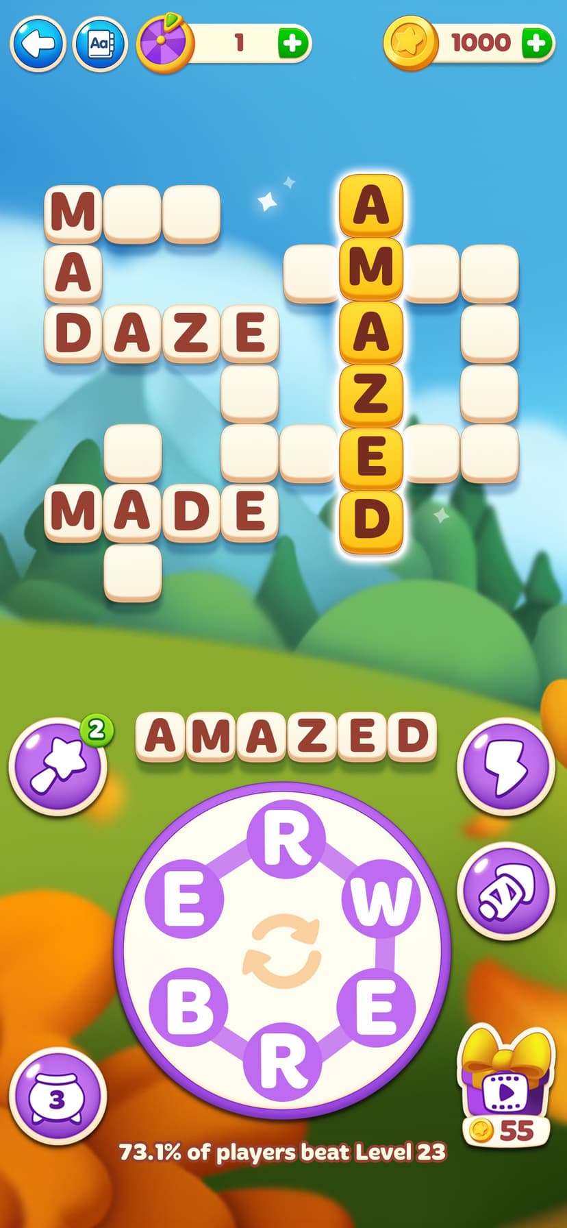Word Spells: Game for Seniors screenshot 2 - screenshot