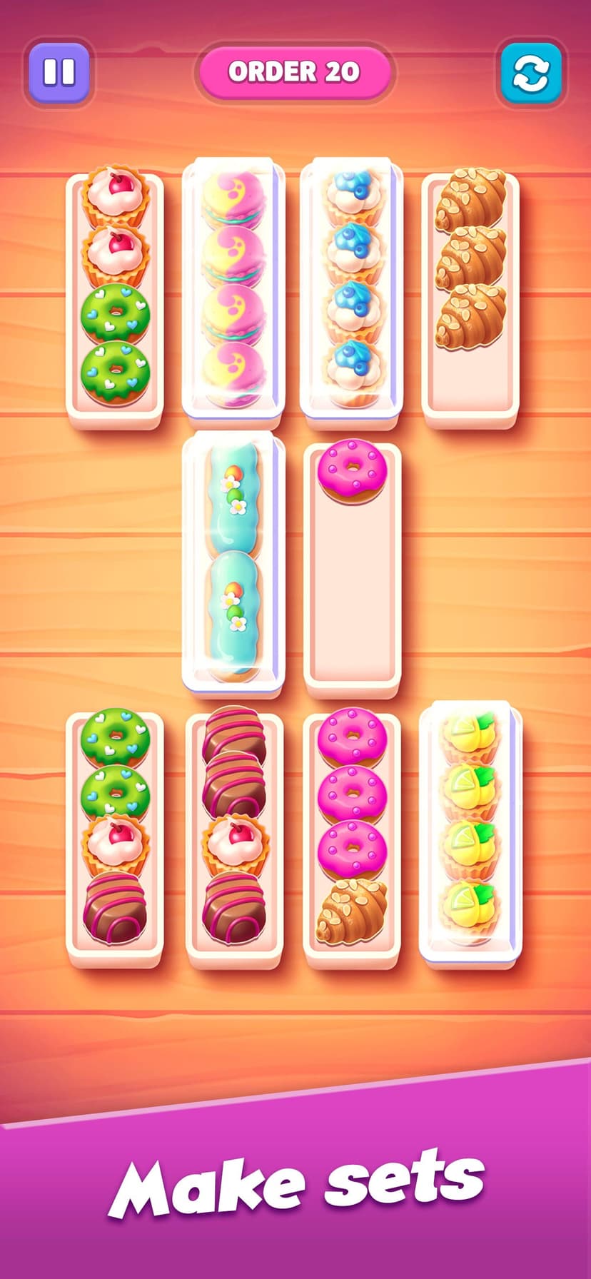 Sweet Sort: Color Sorting Game screenshot 3 - screenshot