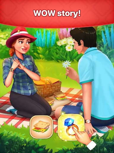 X Garden Relax Match 3 Design screenshot 13 - screenshot
