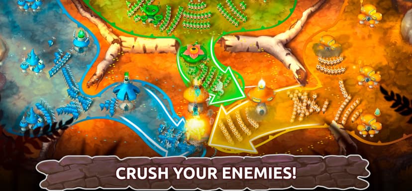 Mushroom Wars 2: RTS Strategy screenshot 2 - screenshot