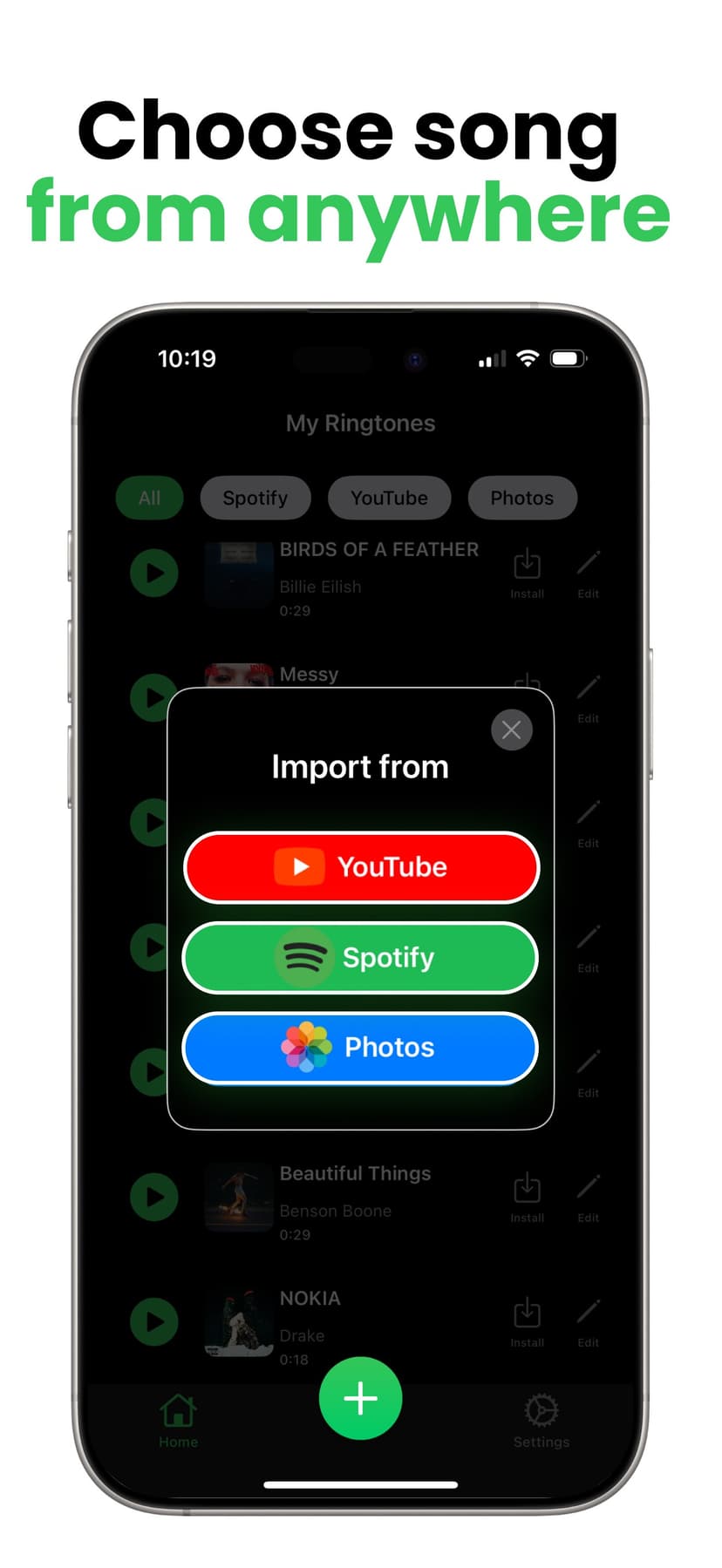 IRingtone: Ringtone Maker screenshot 1 - screenshot