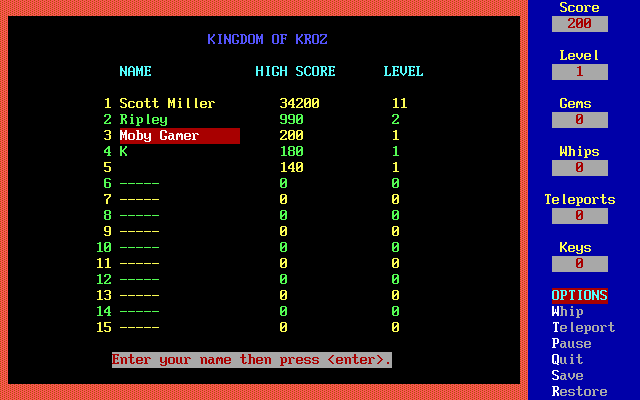 Null - screenshot