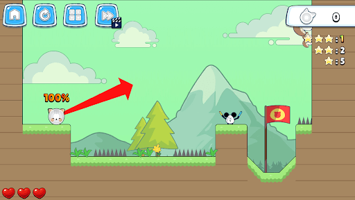 Crazy Golf Cat:spikes and girl screenshot 31 - screenshot