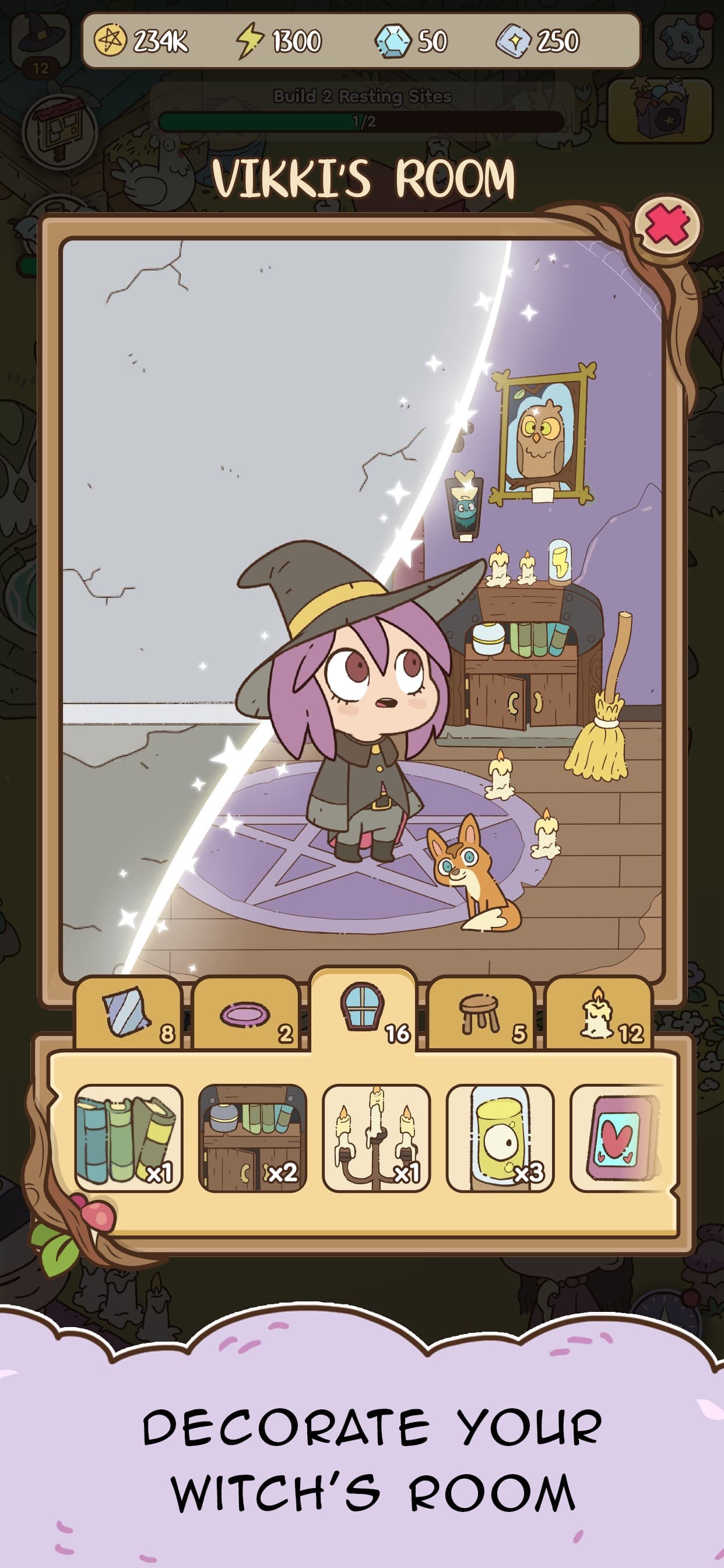 Potions & Spells: Idle Witches screenshot 3 - screenshot