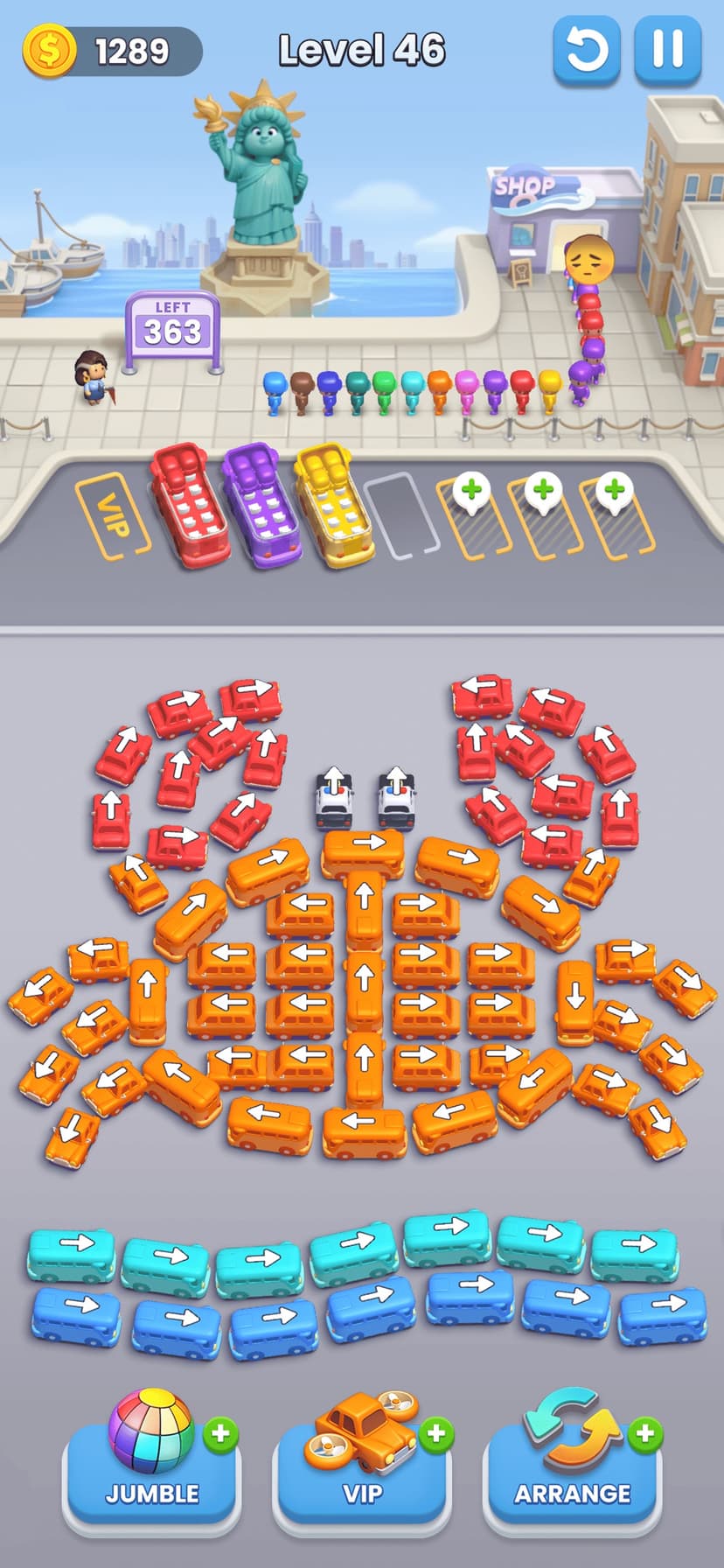 Bus Fever-Car Jam Escape screenshot 2 - screenshot