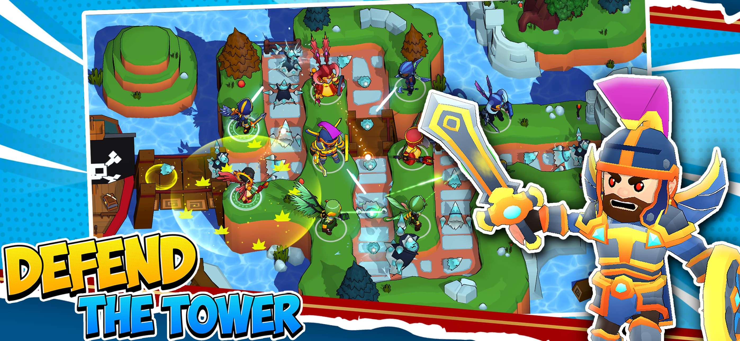 Idle Hero TD Tower Defense RPG screenshot 1 - screenshot