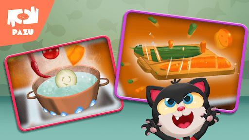 Paw Kitchen Kids Cooking Games screenshot 3 - screenshot