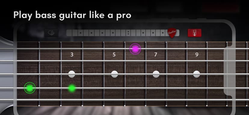 Real Bass electric bass guitar screenshot 5 - screenshot