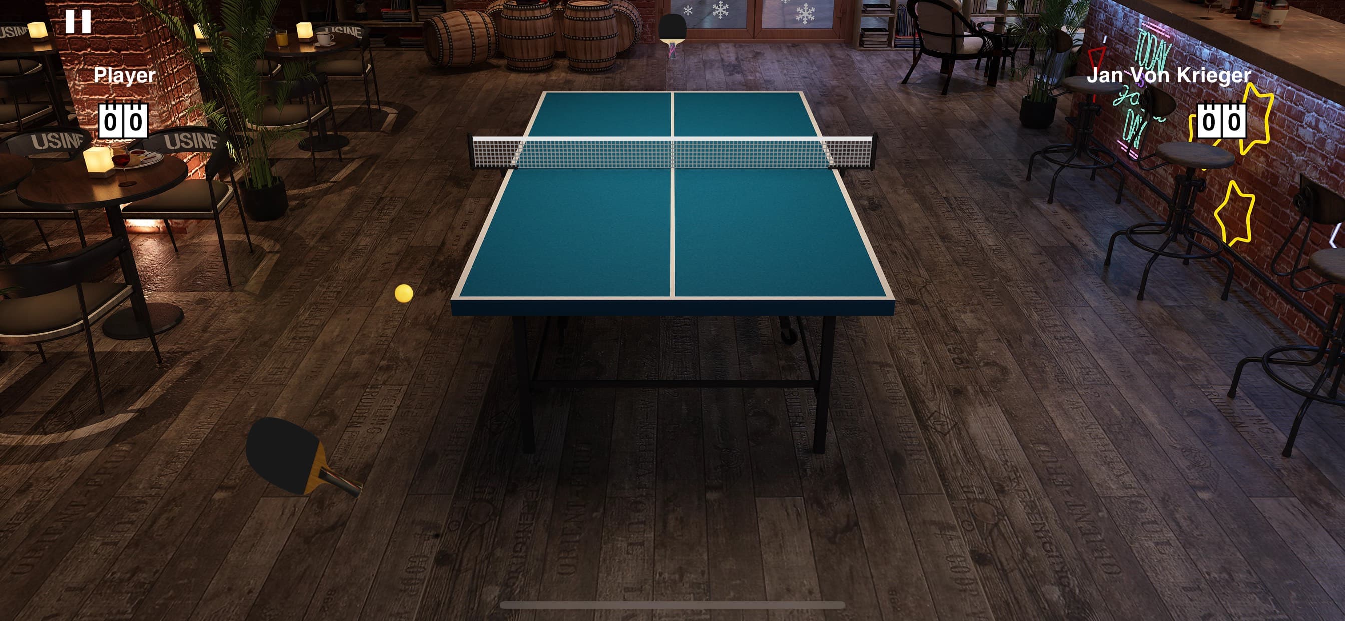 Virtual Table Tennis screenshot 1 - screenshot