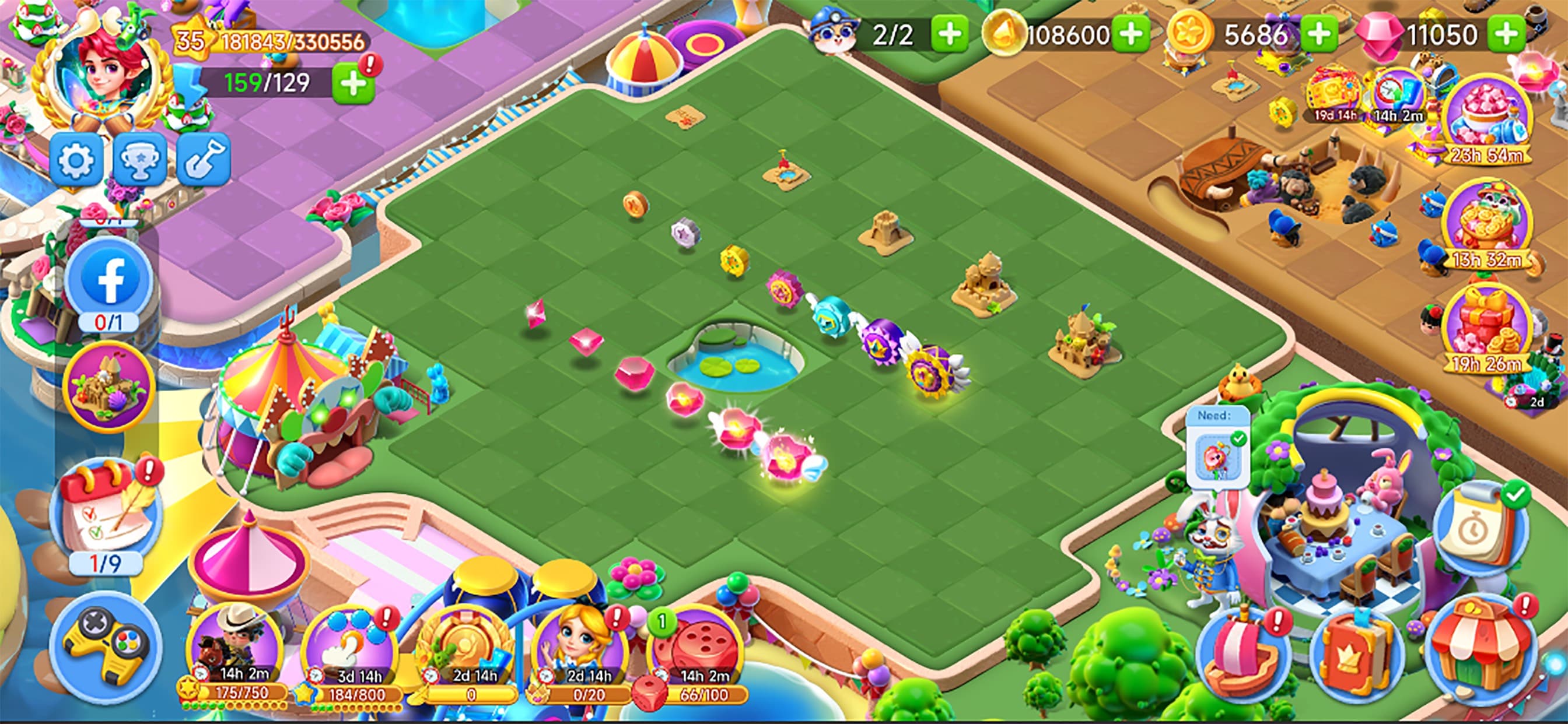 Merge Fairy Tales - Merge Game screenshot 3 - screenshot