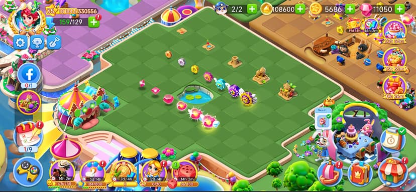 Merge Fairy Tales - Merge Game screenshot 3 - screenshot