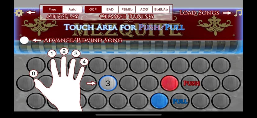 Mezquite Diatonic Accordion screenshot 2 - screenshot