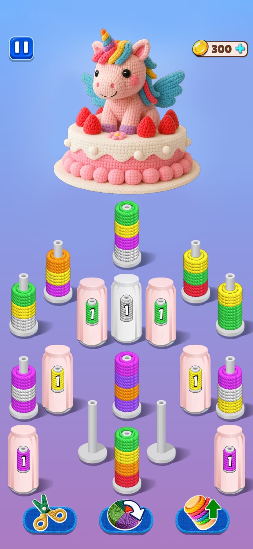 Yarn Away - Color Wool Puzzle screenshot 4 - screenshot