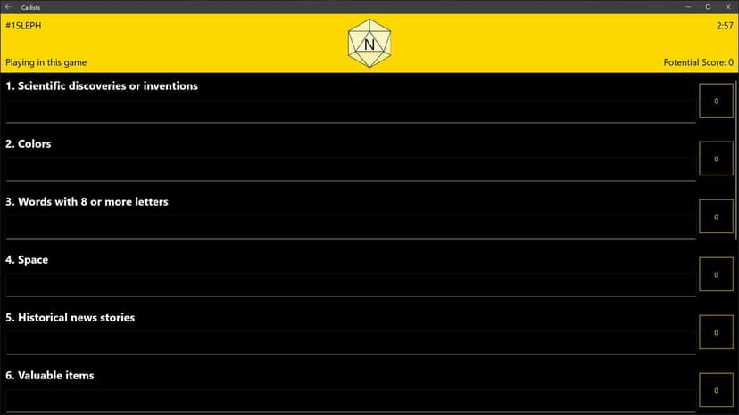 Null - screenshot