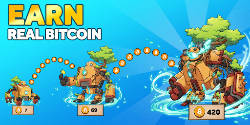 Merge Monsters - Earn Bitcoin screenshot 1 - screenshot