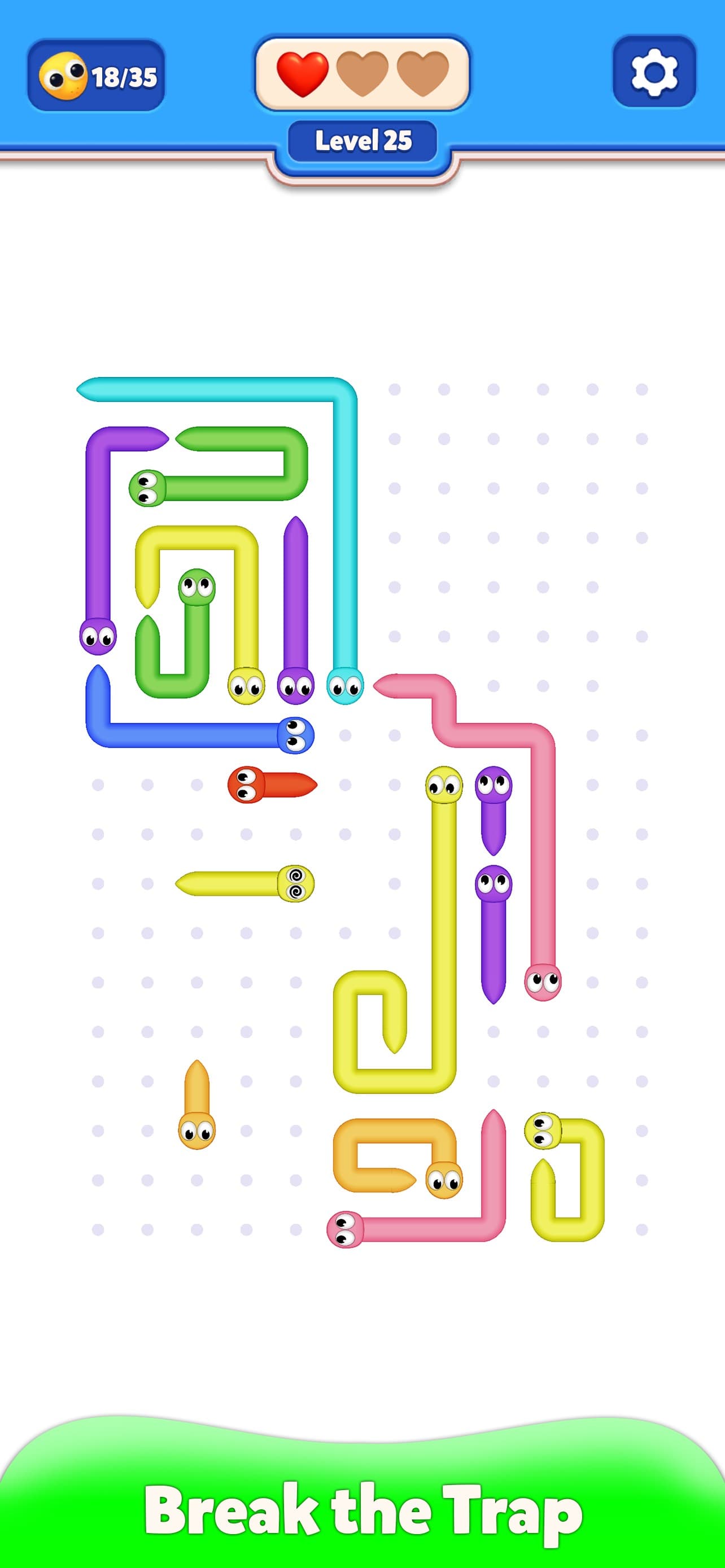 Slither Escape: Snake Puzzle screenshot 5 - screenshot