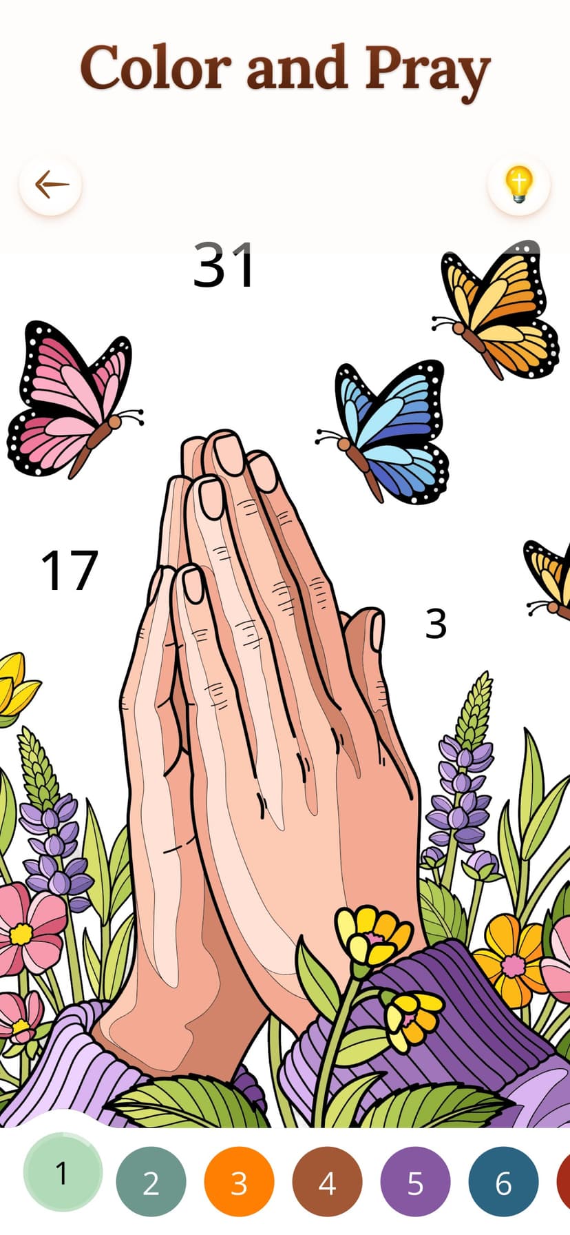 Bible Coloring Paint by Number screenshot 6 - screenshot
