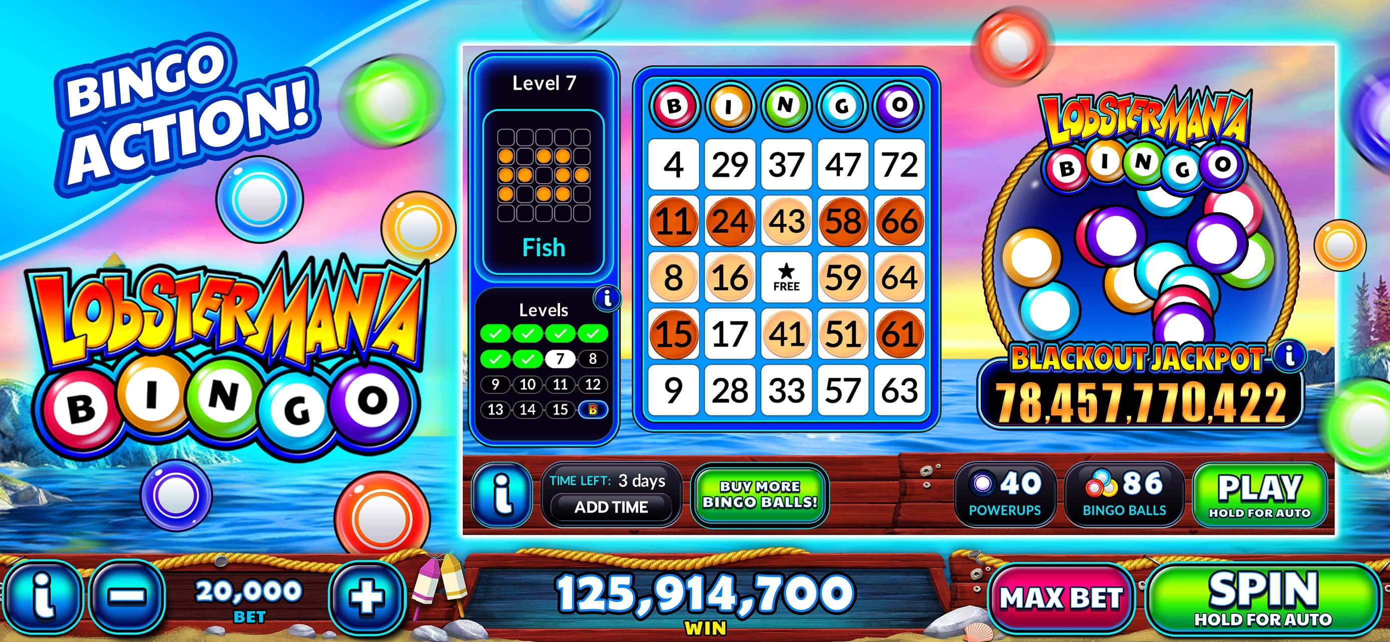 Lobstermania Slots Casino Game screenshot 5 - screenshot