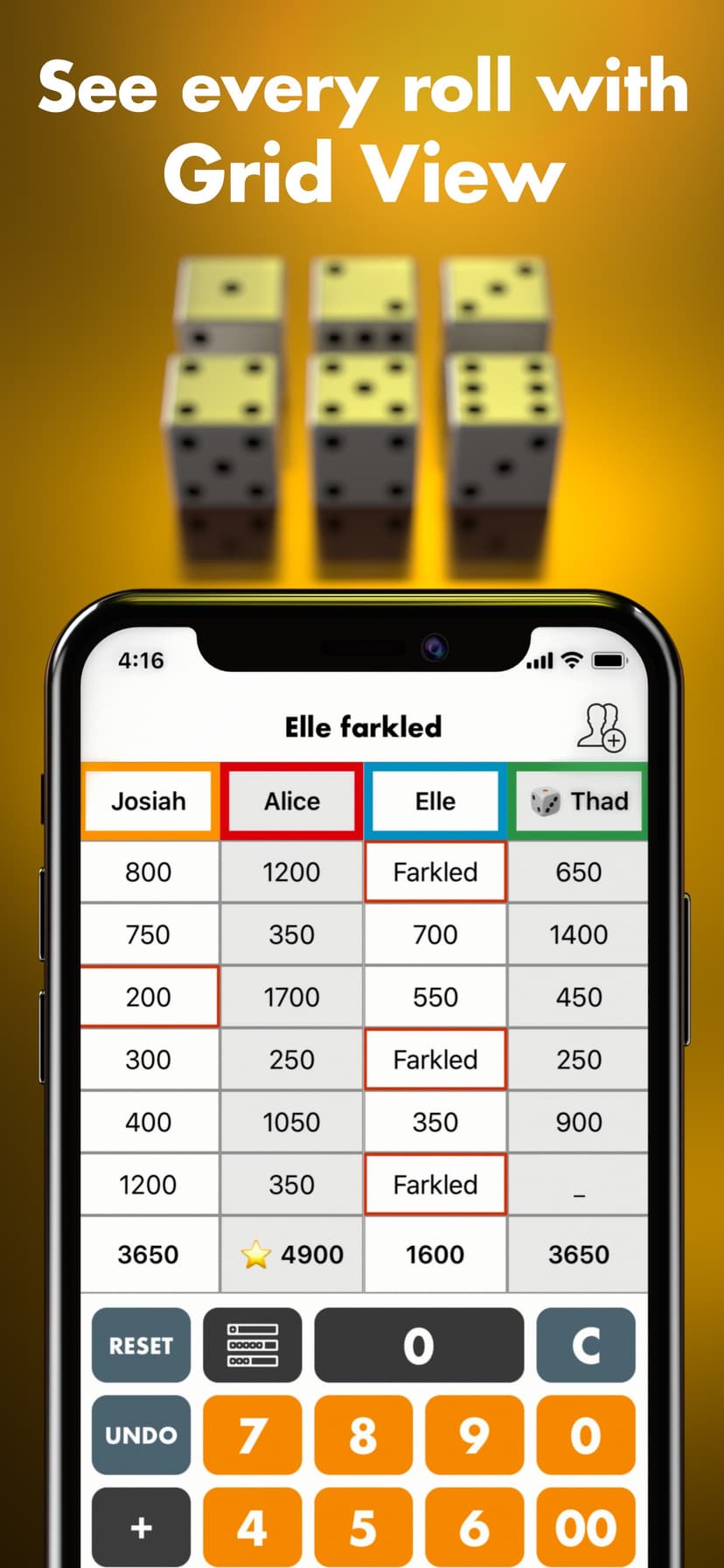 Farkle Scorekeeper screenshot 8 - screenshot