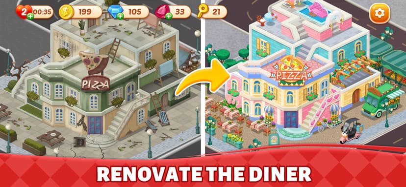 Crazy Diner:Kitchen Adventure screenshot 5 - screenshot