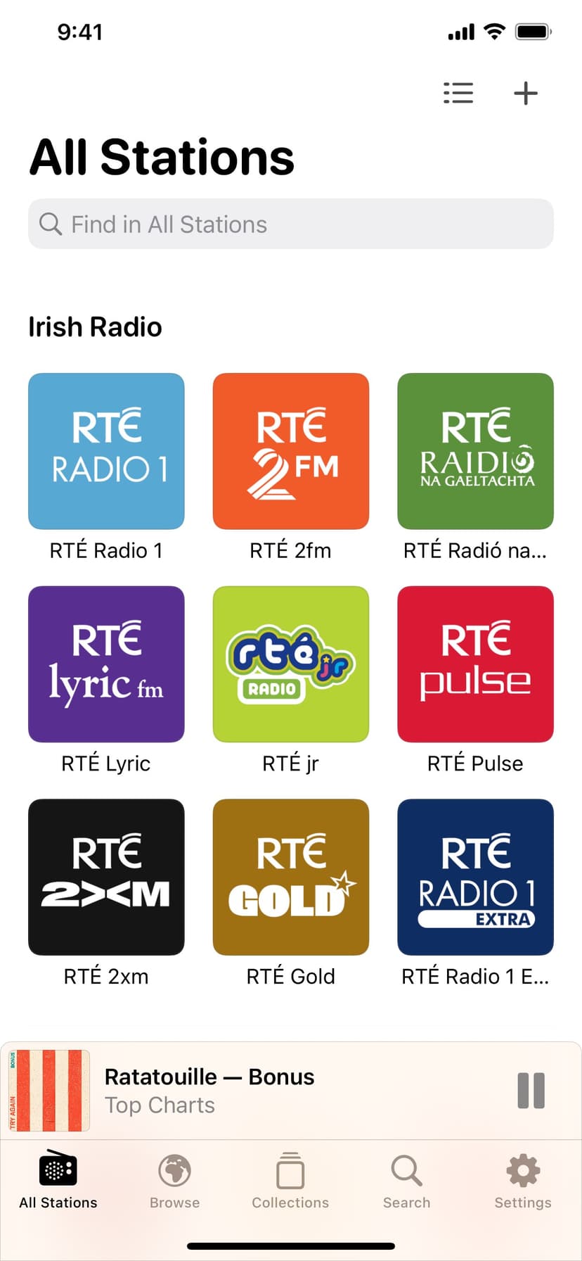 Broadcasts screenshot 1 - screenshot